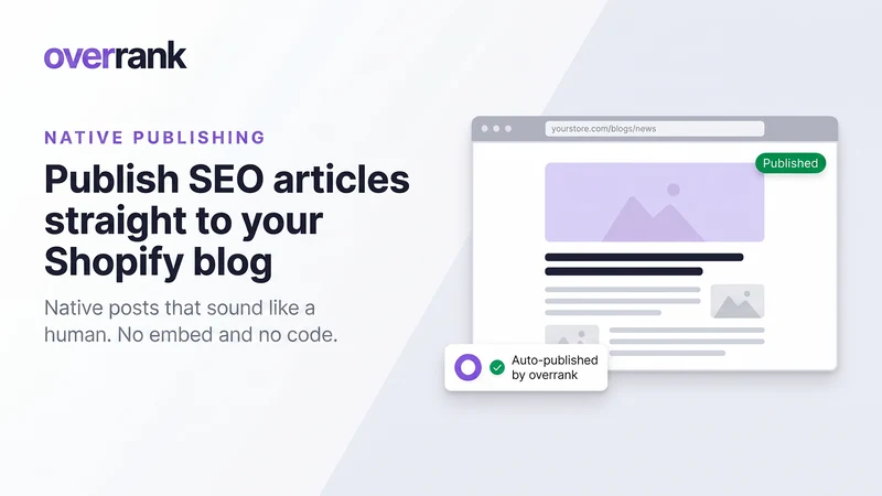 Overrank: Automate SEO with AI