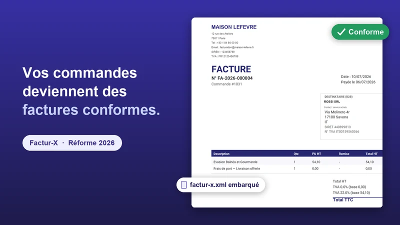 Norma: Facture électronique