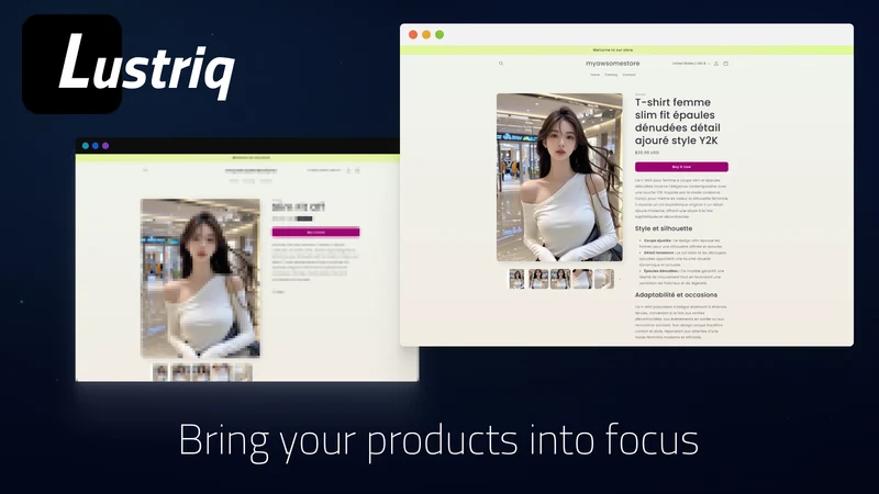 Lustriq: AI Product Importer