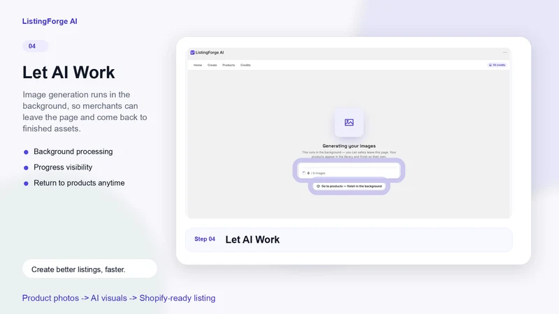 ListingForge AI