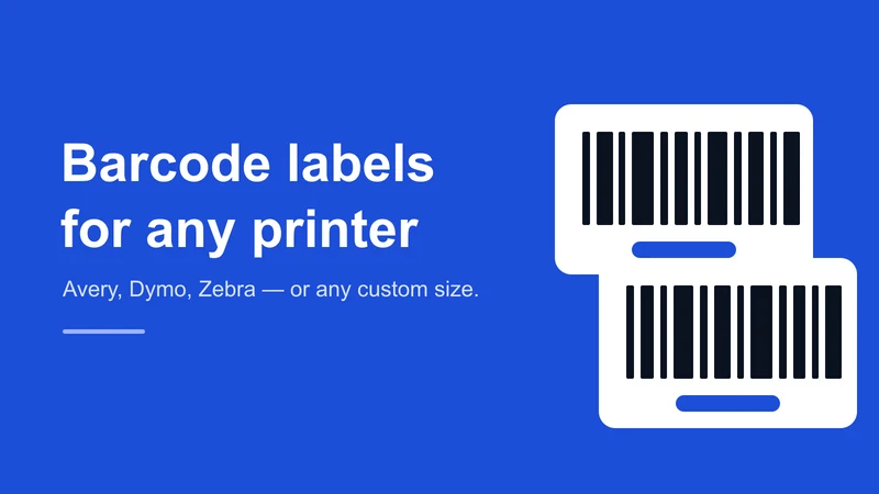 LabelForge Barcode Printer
