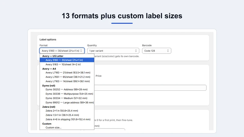 LabelForge Barcode Printer