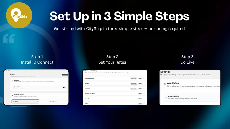 CityShip: Area Shipping Rates