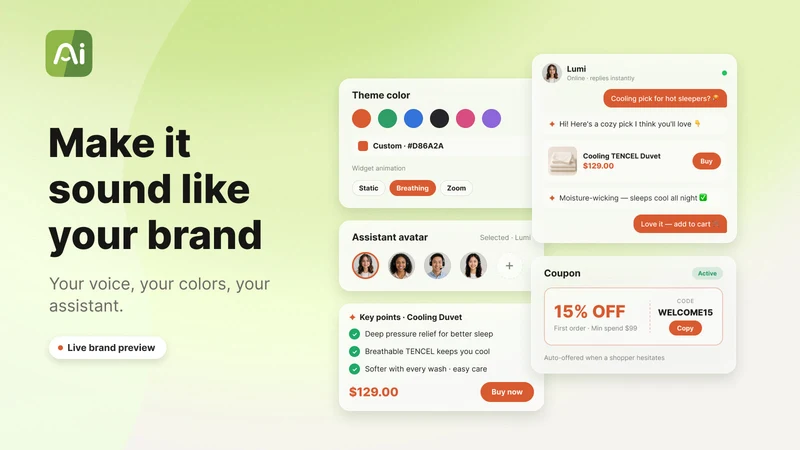 Deeplumen: AI Chatbot&LiveChat