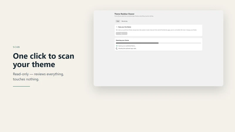 Residue ‑ Leftover Code Clean
