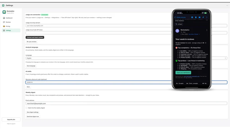 Reviewlytics: Review Insights