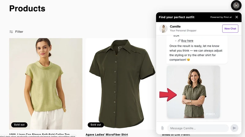 Pinci AI Personal Shopper