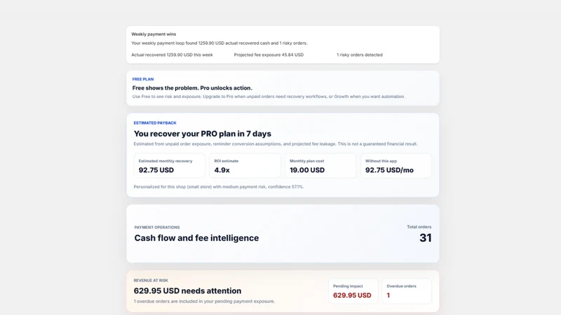 RecoverFlow Payments