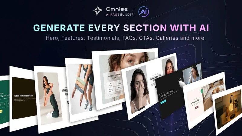 Omnise ✧ AI Page Builder