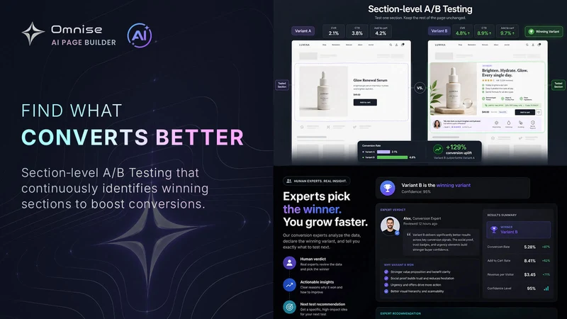 Omnise ✧ AI Page Builder