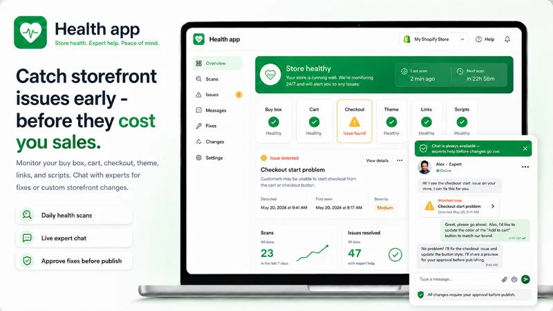 Ferrum Store Health App
