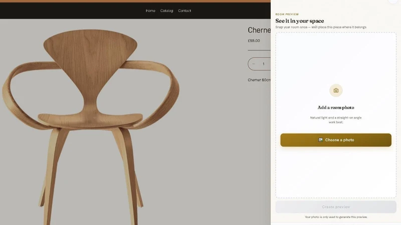 AI Furniture: See In Room