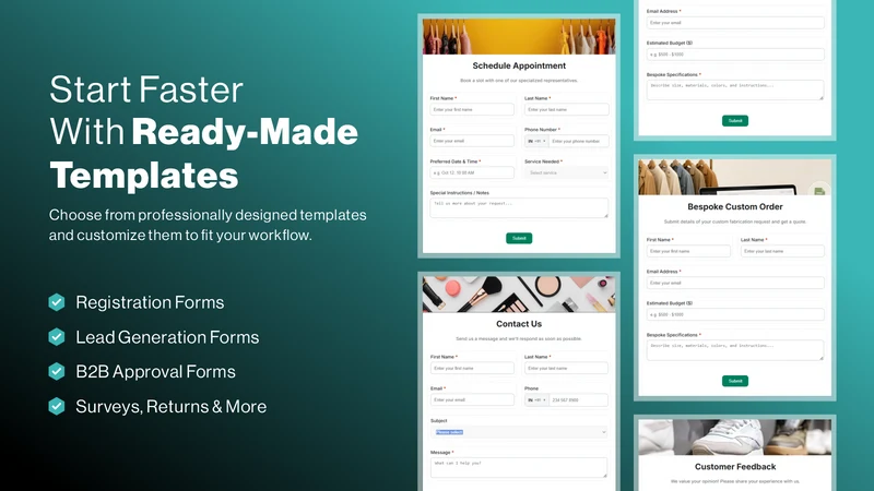 Form Builder With File Upload