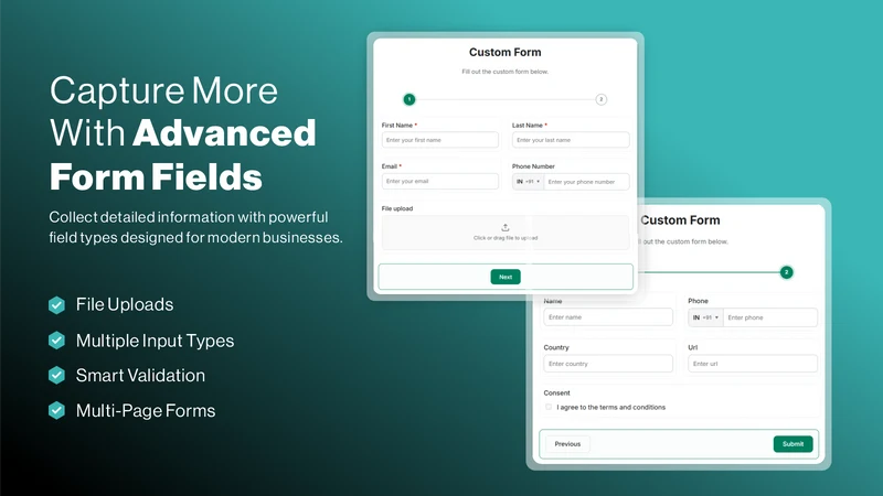 Form Builder With File Upload