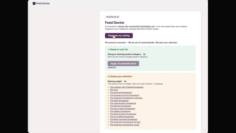 Feed Doctor