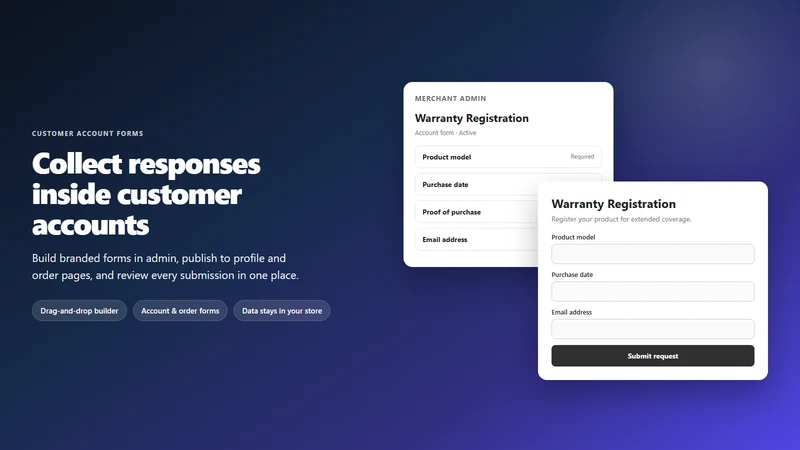 FormNest – Account Forms