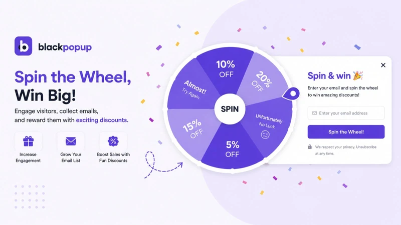 Popups and Email marketing
