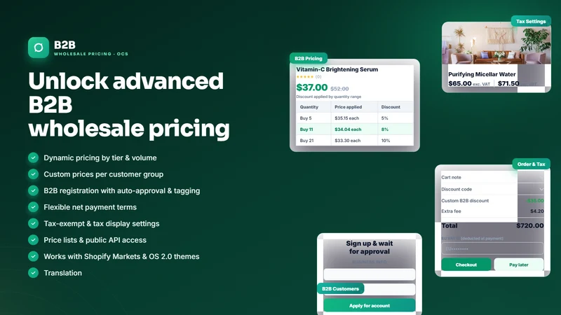 B2B Wholesale Pricing ‑ OCS