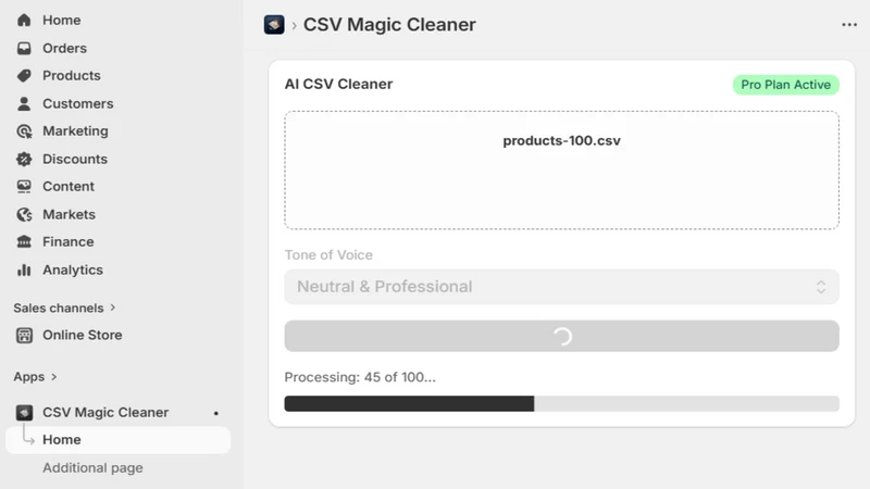 CSV Magic Cleaner