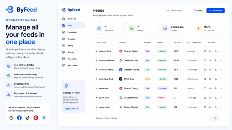 Byfeed ‑ Product Feed Manager