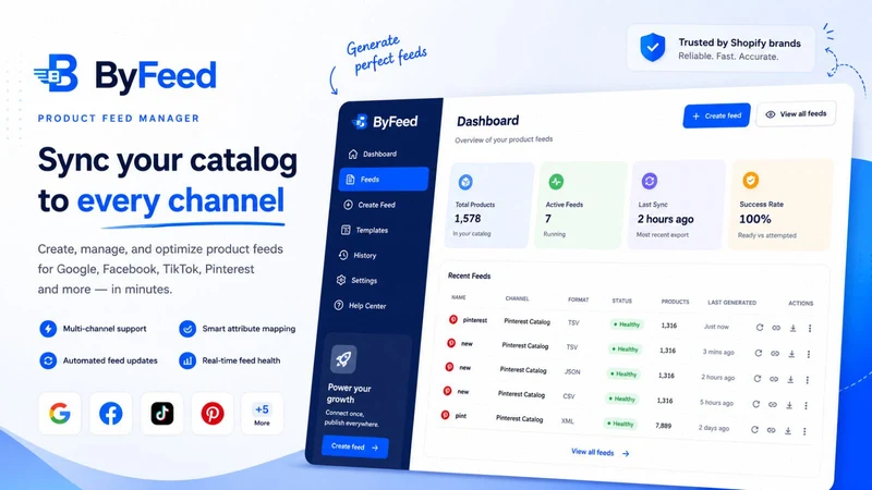 Byfeed ‑ Product Feed Manager