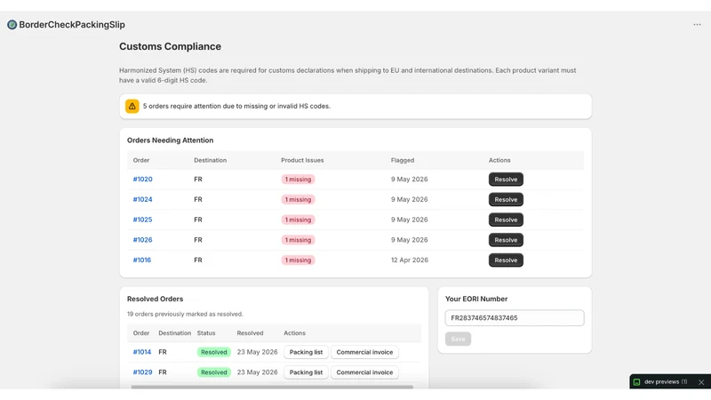 Find HS Codes & Generate Forms