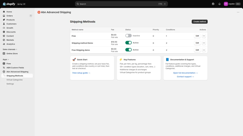 ABN Advanced Shipping