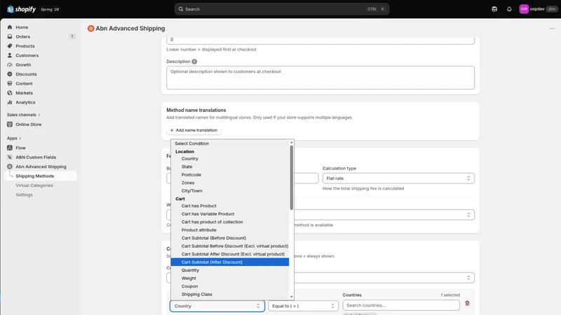 ABN Advanced Shipping