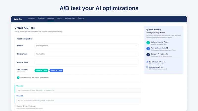 Wandex ‑ AI Visibility Optimiz