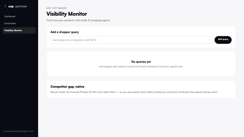 UCP Optimizer