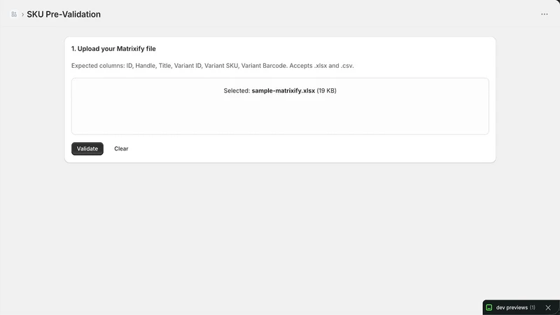 sku‑prevalidation‑app