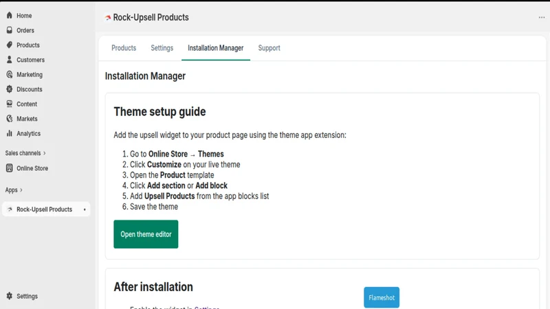 Rock Upsell Product