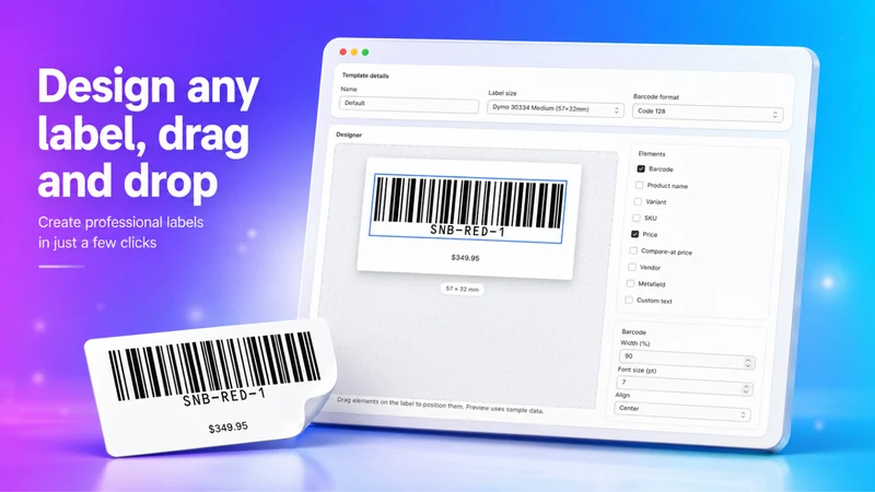 AOP ‑ PO Label Printer