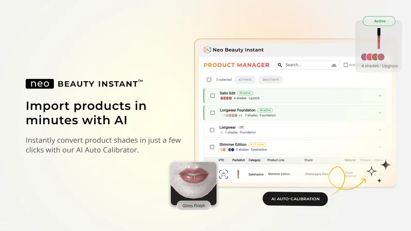 Neo Beauty: AI Makeup Try‑On