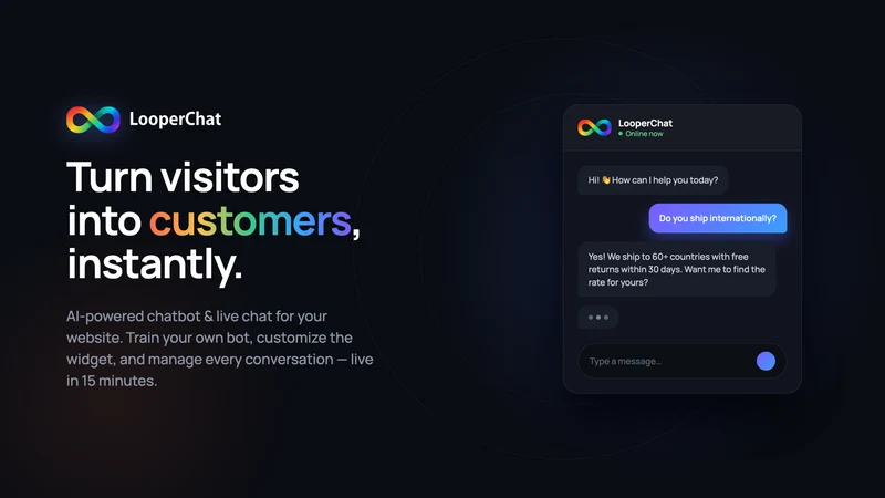 Live Chat with AI ‑ LooperChat