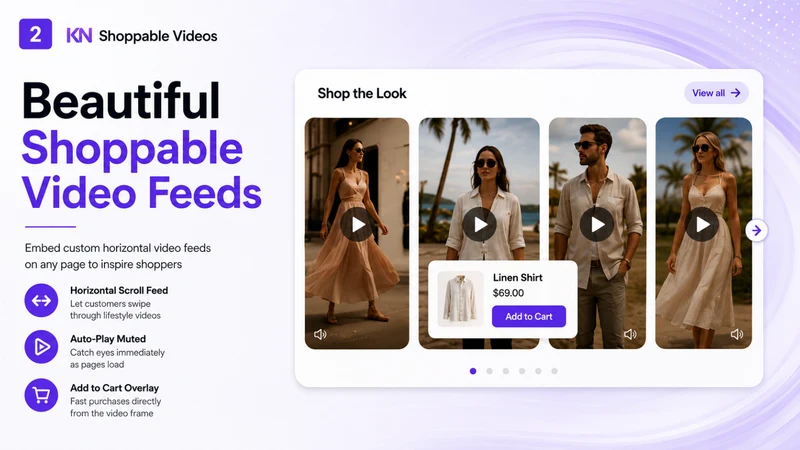 KN Shopable Videos