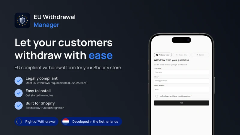 EU Withdrawal Manager