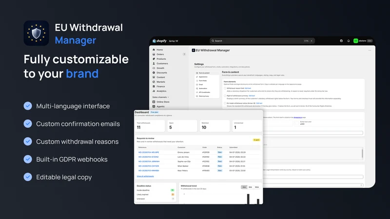 EU Withdrawal Manager