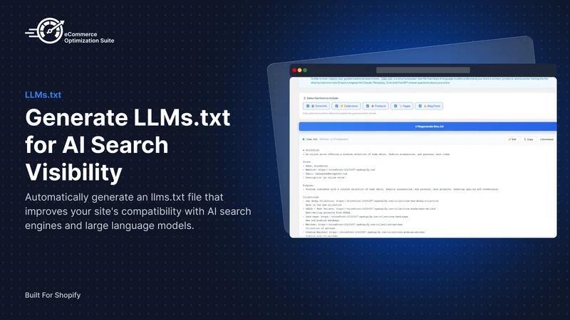 SAS: SEO AEO & Speed Optimizer