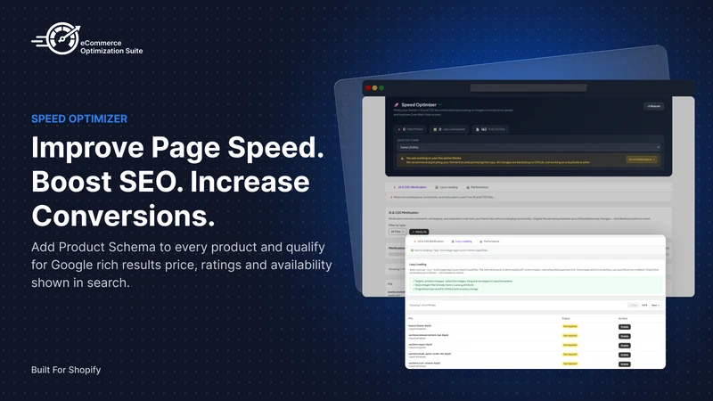 SAS: SEO AEO & Speed Optimizer