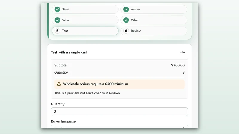 Checkout AI: B2B Checkout