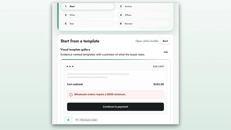 Checkout AI: B2B Checkout