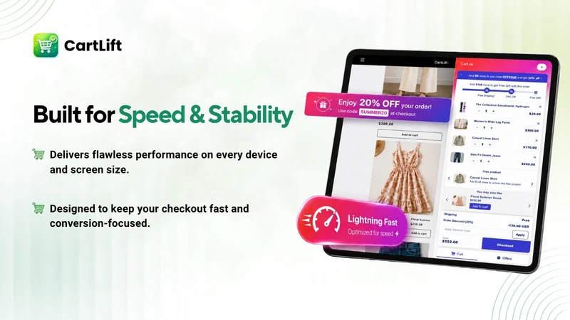 CartLift: Cart Drawer & Upsell