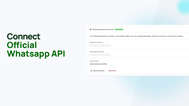 Wavy — WhatsApp Order Updates