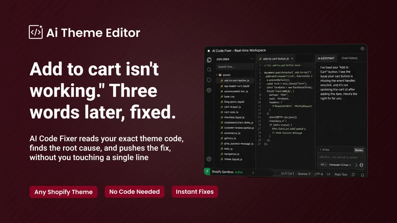 Ai theme Code Editor