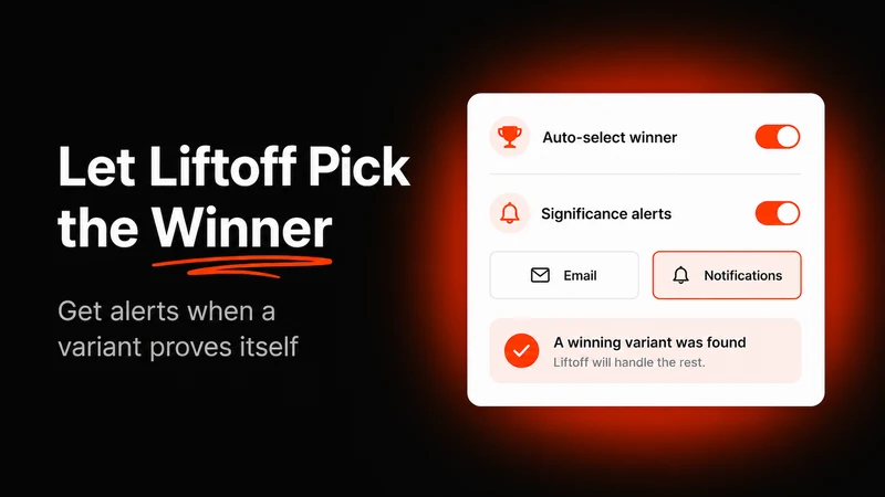 Liftoff ‑ A/B Test & CRO