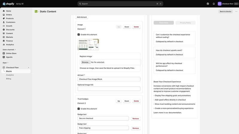 CheckoutLift: Checkout Upsells