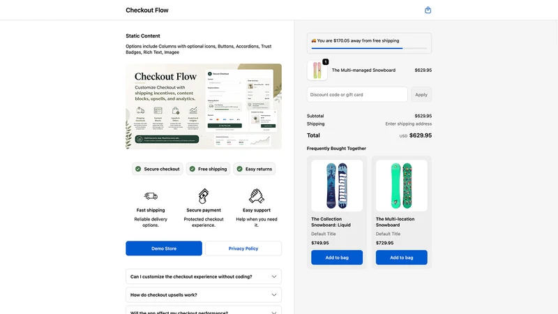 CheckoutLift: Checkout Upsells