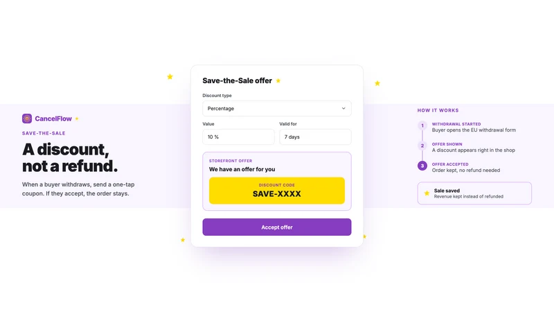 CancelFlow: EU Withdrawal