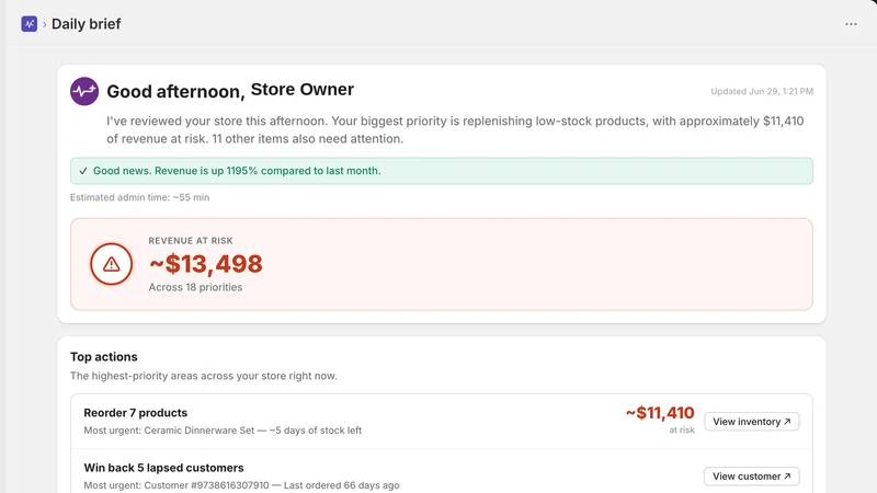 AI Ecommerce Manager
